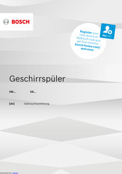 Bosch Serie SB Gebrauchsanleitung