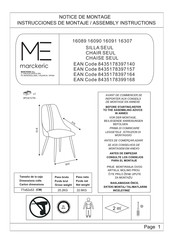Marckeric 16089 Montageanleitung