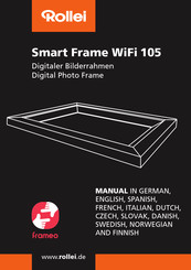 Rollei Smart Frame WiFi 105 Bedienungsanleitung