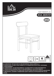 Homcom 83A-465V01 Bedienungsanleitung
