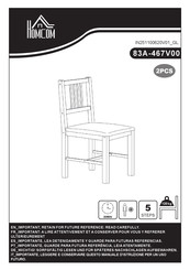 Homcom 83A-467V00 Bedienungsanleitung
