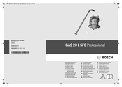 Bosch GAS 20 L SFC Professional Originalbetriebsanleitung