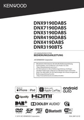 Kenwood DNX7190DABS Bedienungsanleitung