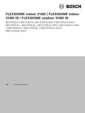 Bosch FLEXIDOME indoor 3100i IR Betriebsanleitung