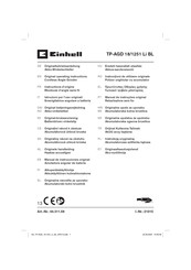 EINHELL 21015 Originalbetriebsanleitung