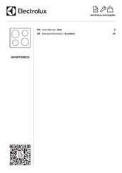 Electrolux GK58TSIBCN Benutzerinformation
