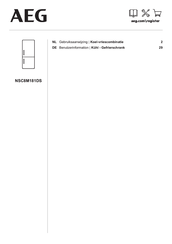 AEG NSC8M181DS Benutzerinformation
