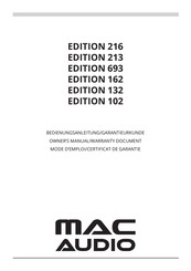 MAC Audio MAC MOBIL STREET 16.2 Bedienungsanleitung/Garantiekunde