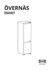 IKEA ÖVERNÄS Bedienungsanleitung