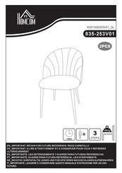 Homcom 835-253V01 Bedienungsanleitung