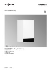 Viessmann Vitodens 100-W B1KG Planungsanleitung
