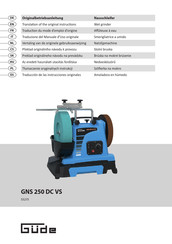 Gude GNS 250 DC VS Originalbetriebsanleitung