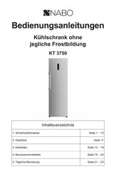 Nabo KT 3750 Bedienungsanleitung