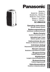 Panasonic SC-BMAX30 Bedienungsanleitung