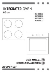 Respekta HS1000-33 Bedienungsanleitung