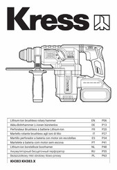 Kress KH383 Serie Bedienungsanleitung