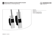 RADEMACHER RolloTron Standard Original-Betriebs- Und Montageanleitung
