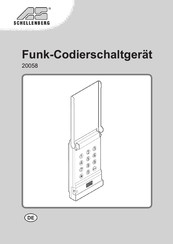 schellenberg 20058 Bedienungsanleitung