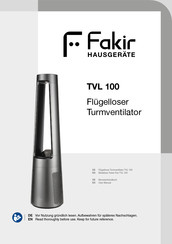 Fakir TVL 100 Benutzerhandbuch