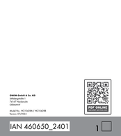 Silvercrest HG10428B Bedienungs- Und Sicherheitshinweise