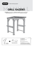 Keter SIGNATURE GRILL GAZEBO Gebrauchsanleitung