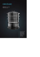 cecotec VAPOVITA 3000 PRO Bedienungsanleitung