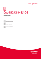 Sharp QW-NI25GI44BS-DE Bedienungsanleitung