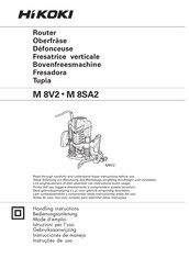 HIKOKI M 8V2 Bedienungsanleitung