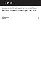 Intex Pur Spa 128408GN sahara Benutzerhandbuch