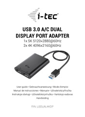 i-tec U3DUAL4KDP Gebrauchsanweisung