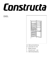 CONSTRUCTA CK65 Serie Gebrauchsanleitung