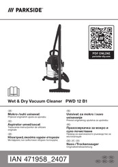 Parkside PWD 12 B1 Originalbetriebsanleitung