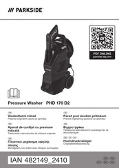 Parkside PHD 170 D2 Originalbetriebsanleitung