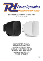 Power Dynamics BD Serie Bedienungsanleitung
