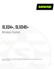 Shure SLXD4+ Bedienungsanleitung