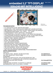 ELECTRONIC ASSEMBLY EA B254-20 Bedienungsanleitung