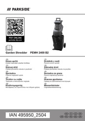 Parkside PEMH 2400 B2 Originalbetriebsanleitung
