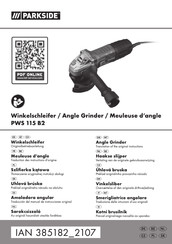 Parkside PWS 115 B2 Originalbetriebsanleitung