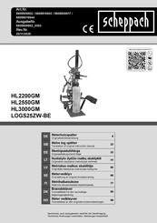 Scheppach HL2550GM Originalbetriebsanleitung