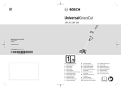 Bosch UniversalGrassCut 18V-260 Originalbetriebsanleitung