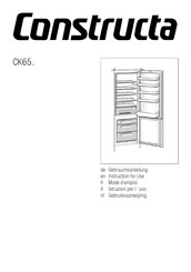 CONSTRUCTA CK65 Serie Gebrauchsanleitung
