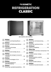 Dometic CLASSIC RH418NTEG Montage- Und Bedienungsanleitung
