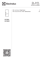 Electrolux IK279BNR Benutzerinformation