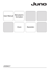 JUNO JH094C7 Benutzerinformation
