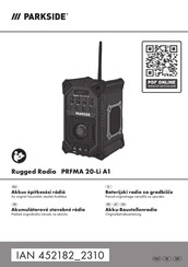 Parkside 452182 2310 Originalbetriebsanleitung
