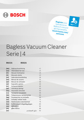 Bosch BGS 4-Serie Runn'n Gebrauchsanleitung