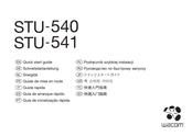 Wacom STU-540 Schnellstartanleitung