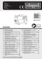 Scheppach 5906241984 Originalbetriebsanleitung