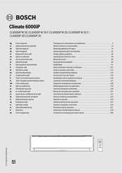Bosch Climate 6000iP Bedienungsanleitung Für Den Betreiber