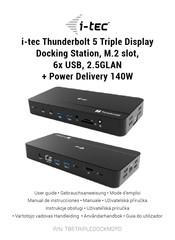 I-Tec TB5TRIPLEDOCKM2PD Gebrauchsanweisung